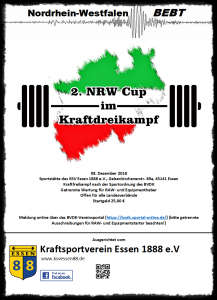 Plakat NRW-Cup 2018